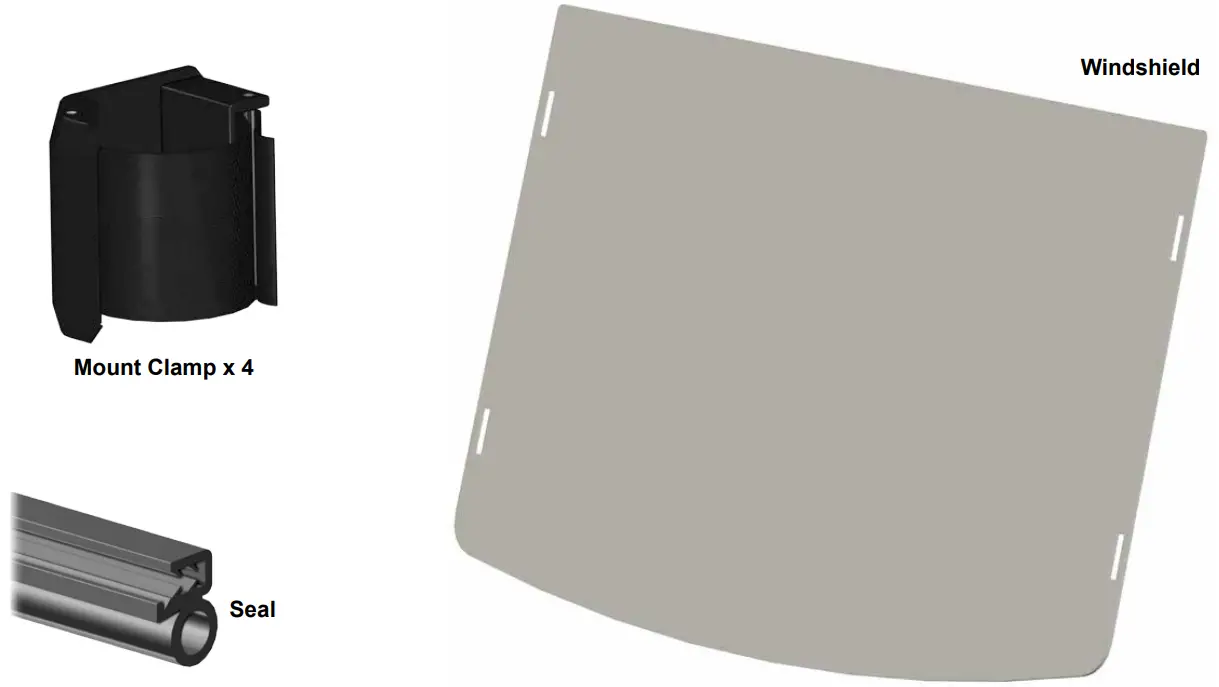 SUPERATV WS P RAN 001 XX Full Windshield