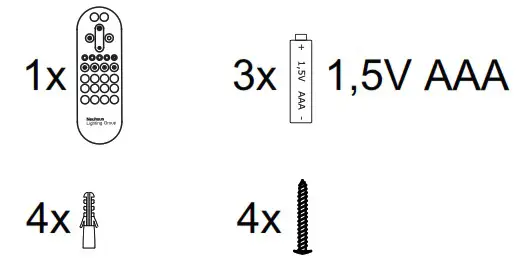 Leuchten Direkt 14110 18 LED Ceiling Light RGBW Mario - Product Overveiw 2
