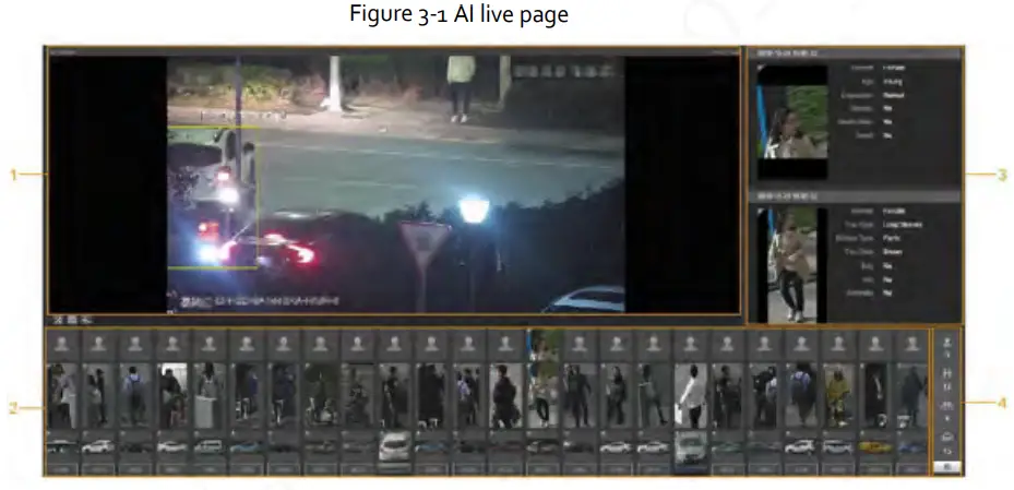 Zhejiang Dahua Vision Technology DH-SD2AY Network PT Camera Web 3.0 - AI live page