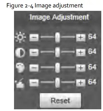 Zhejiang Dahua Vision Technology DH-SD2AY Network PT Camera Web 3.0 - Image adjustment