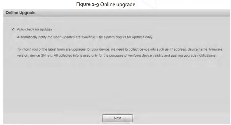 Zhejiang Dahua Vision Technology DH-SD2AY Network PT Camera Web 3.0 - Online upgrade