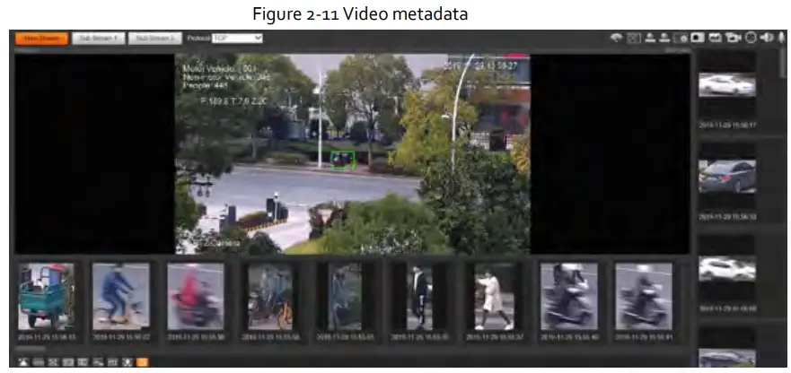 Zhejiang Dahua Vision Technology DH-SD2AY Network PT Camera Web 3.0 - Video metadata