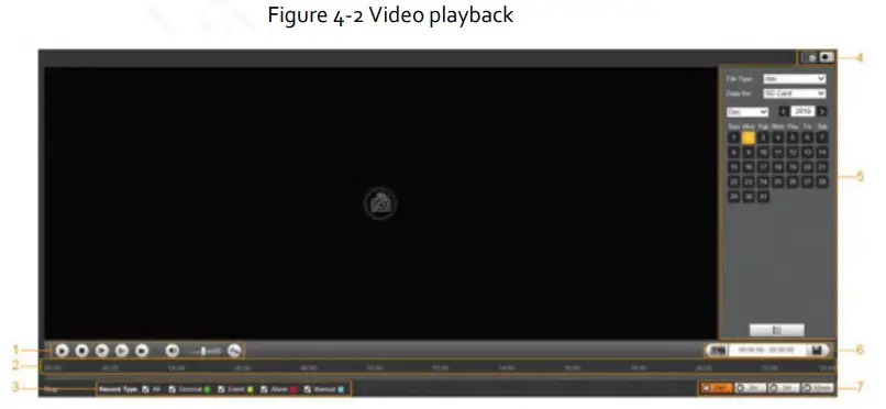 Zhejiang Dahua Vision Technology DH-SD2AY Network PT Camera Web 3.0 - Video playback
