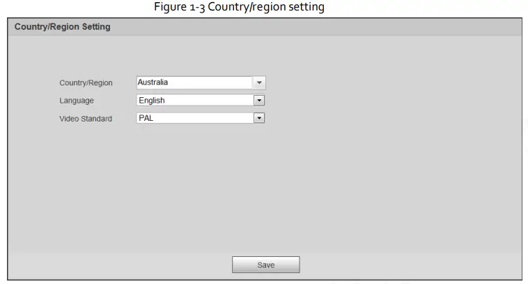 Zhejiang Dahua Vision Technology DH-SD2AY Network PT Camera Web 3.0 - region setting