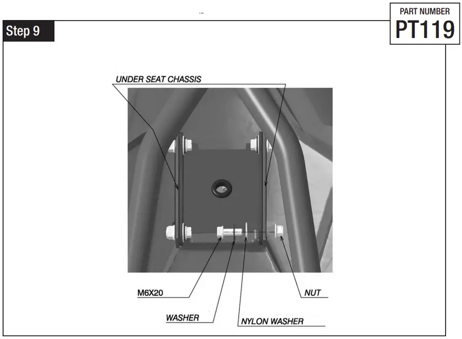 PT119 License Plate Holder Install License Plate