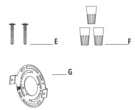 globe 91002201 Black Plug-In or Hardwire Wall Sconce Installation Guide - Hardware