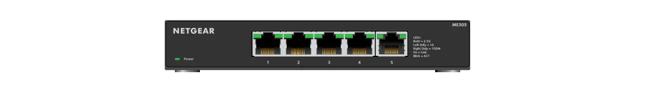 Netgear Ms305 5 Port Multi-gigabit 2.5g Ethernet Unmanaged Switch Installation Guide
