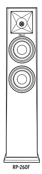 Klipsch RP-260F Floorstanding Speaker - Ebony-2