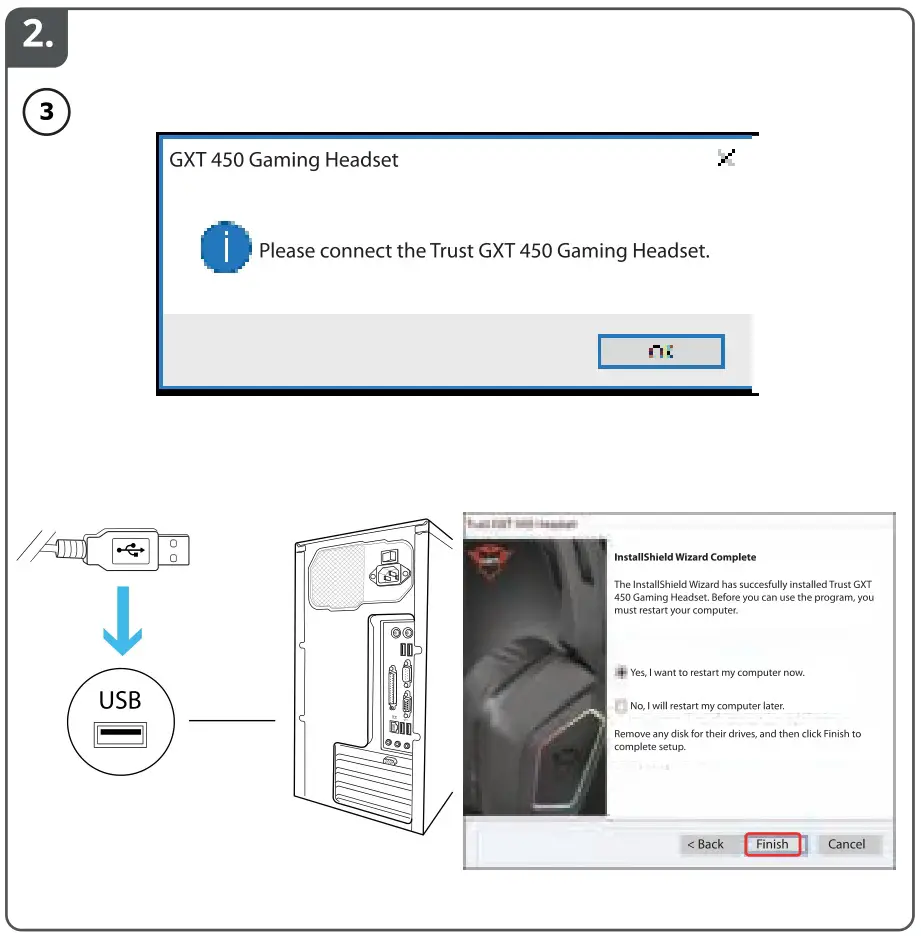 Trust GXT 450 Blizz 7.1 Gaming Headphone - figure 2