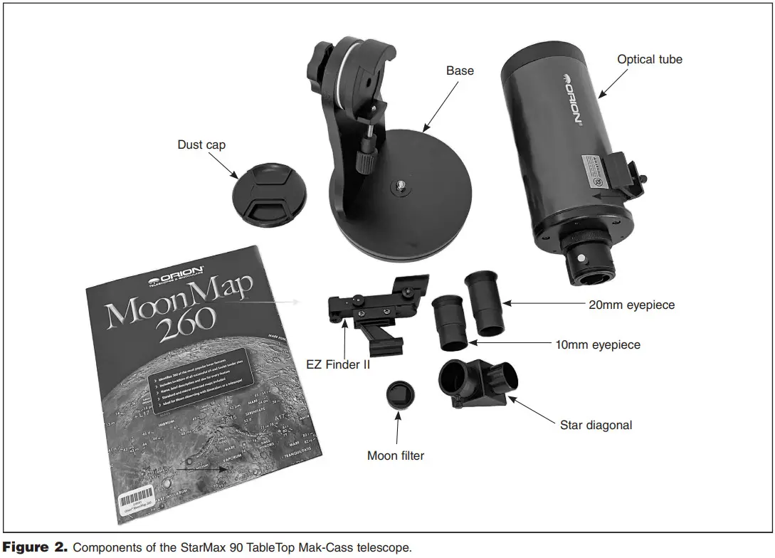 ORION 10012 SkyScanner 100mm TableTop Reflector - Figure 2