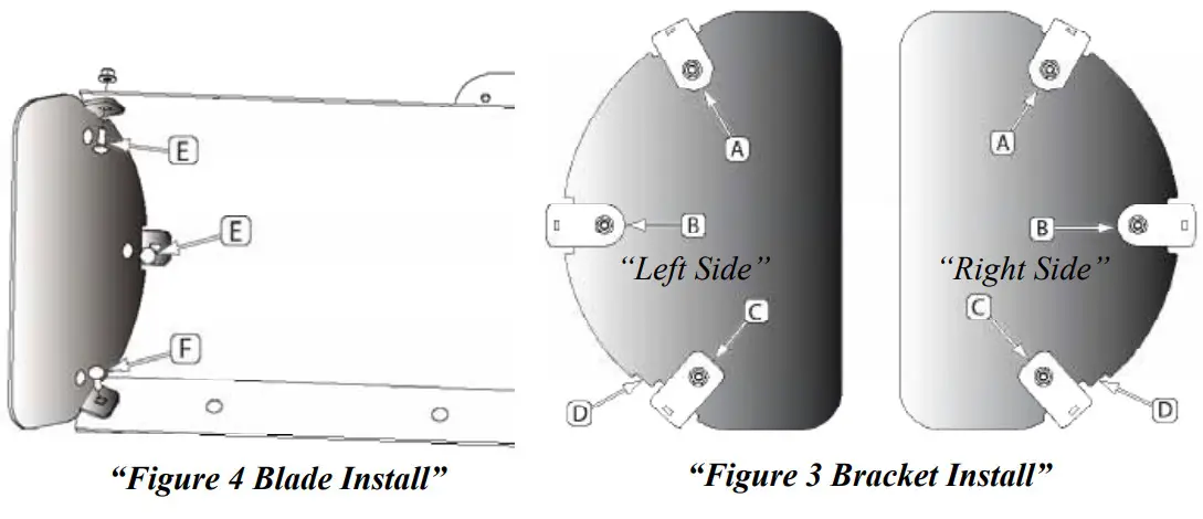 revzilla HK 105 Pro Series Plow Side Shield - Figure 3