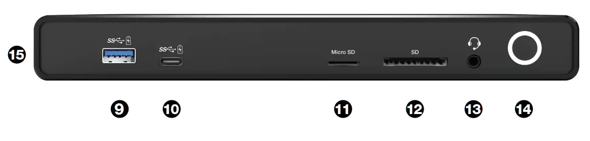 comsol CMDL32D Universal Triple Hdmi Docking Station - Fig 1