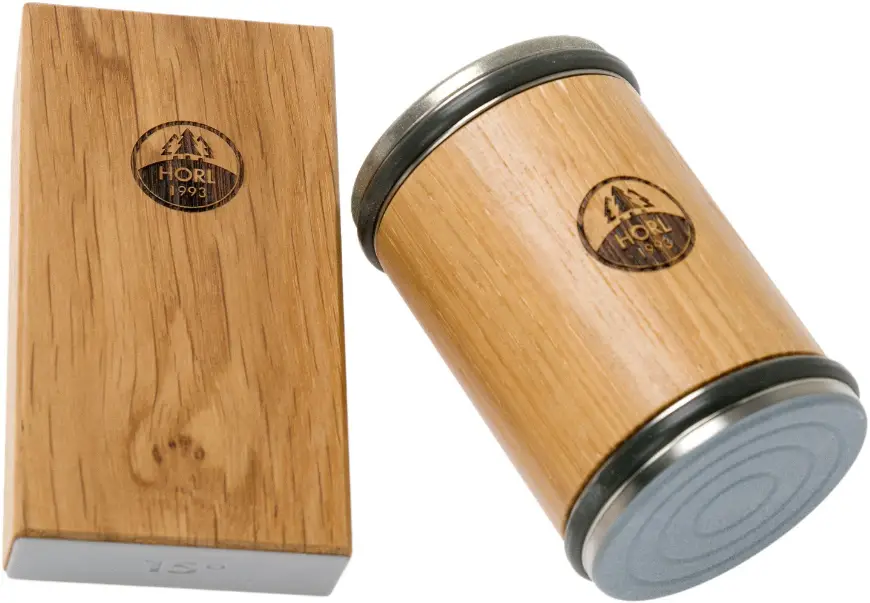 HORL knife sharpener oak wood,
