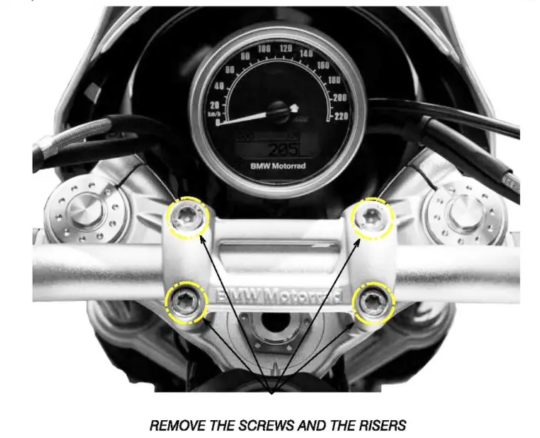 rizoma AZ453 Upper and Backward Risers - fig 2