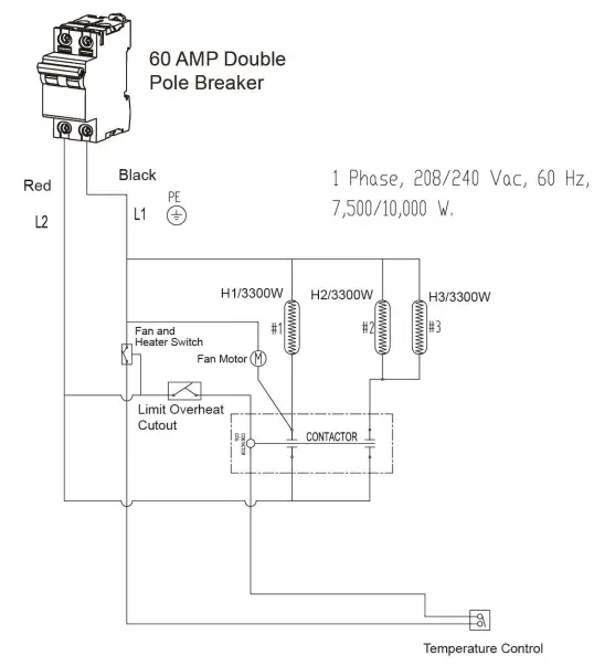 DR -Infrared-HEATER-DR-910M-Heavy-Duty-Hardwired-Shop-Garage-Heater-FIG3