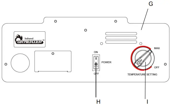 DR -Infrared-HEATER-DR-910M-Heavy-Duty-Hardwired-Shop-Garage-Heater-FIG5