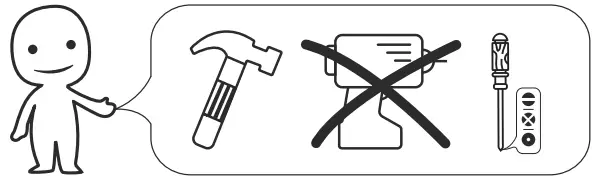 FUFU-GAGA-KF210162-3-in-1-Whit-Wood-Buffet-and-Hutch-Combination Cabinet-fig1