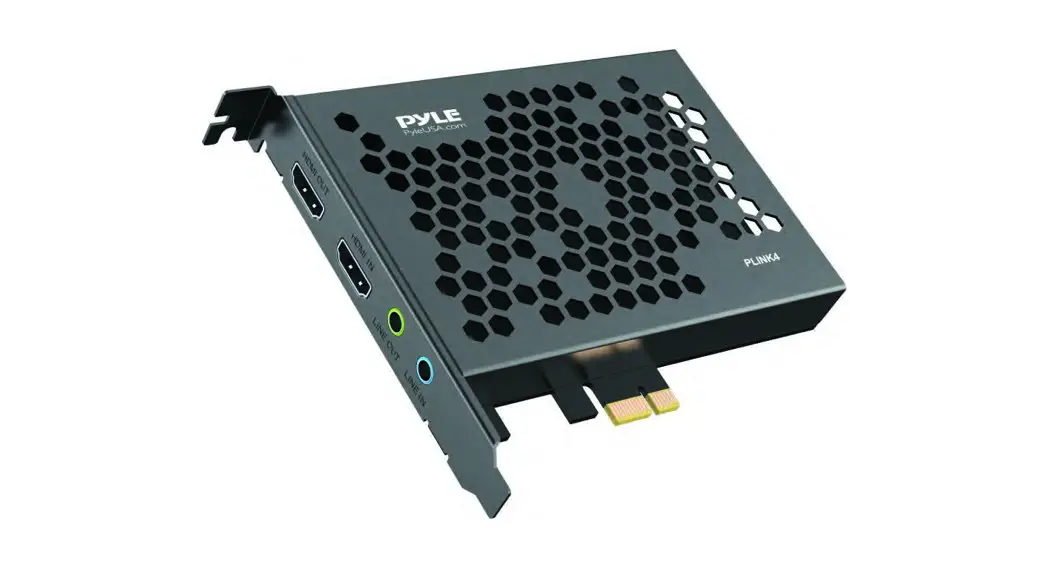 Pyle Plink4 Pci-e Gen2 4k Hdmi Video Capture Card User Manual Pyle Plink4 Pci-e Gen2 4k Hdmi Video Capture Card User Manual