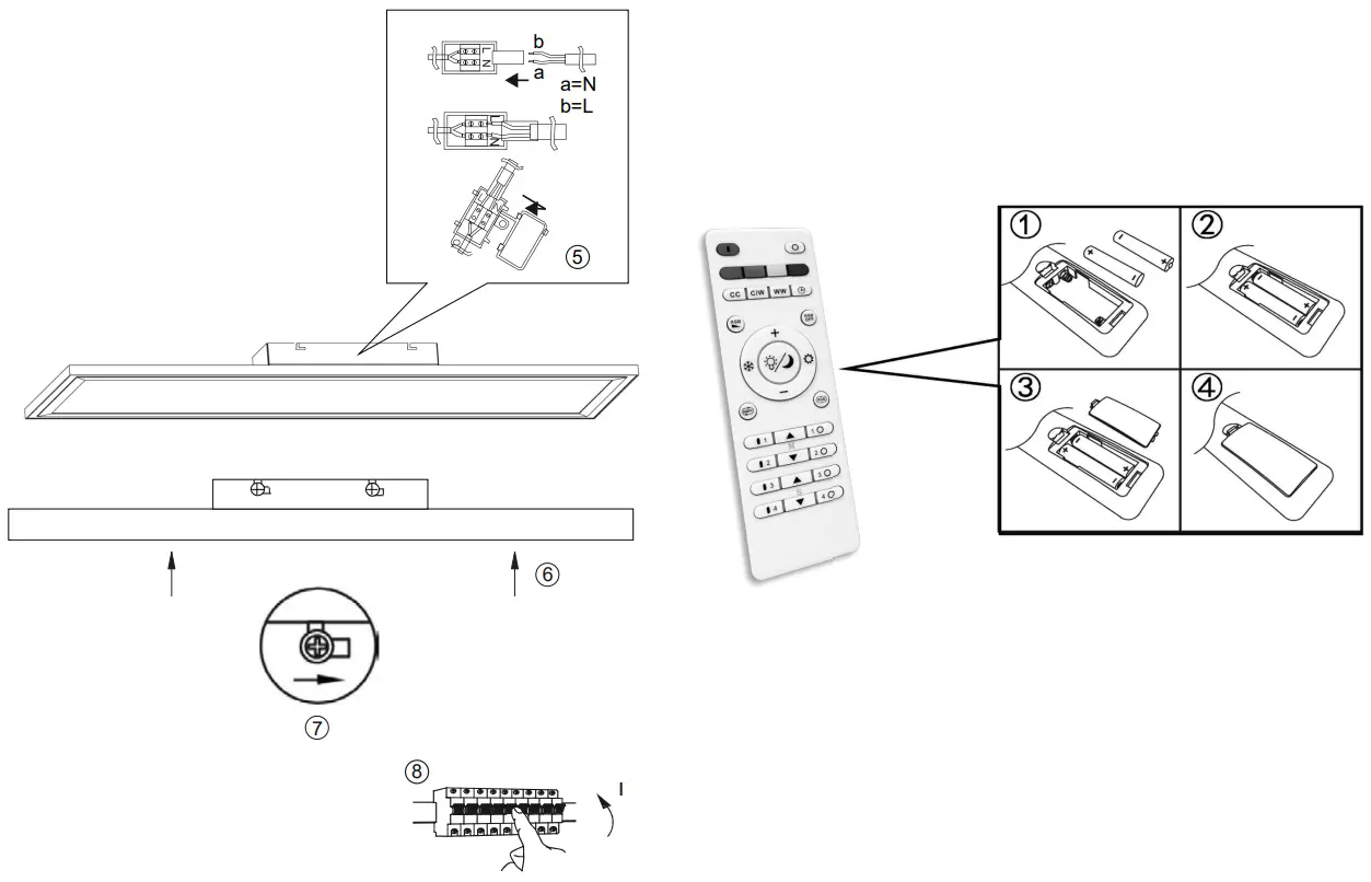 Installation Instruction Illustration