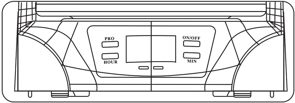 aigostar 300105QUJ Coffee Maker - Control Panel