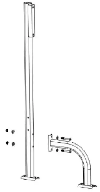 SPORTSTECH PT300 Chaise Romaine Power Tower Tour - STEP 1