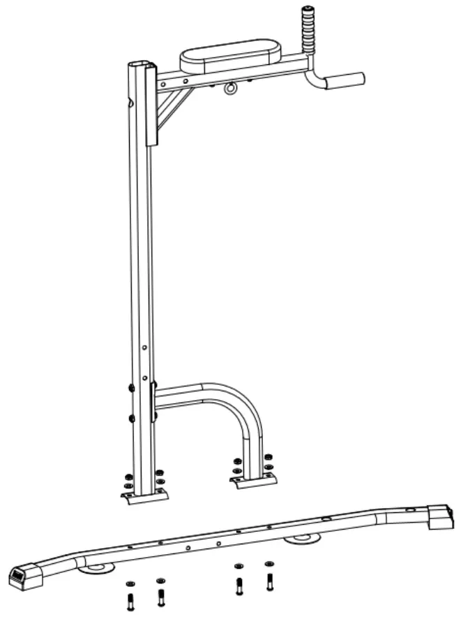 SPORTSTECH PT300 Chaise Romaine Power Tower Tour - STEP 3