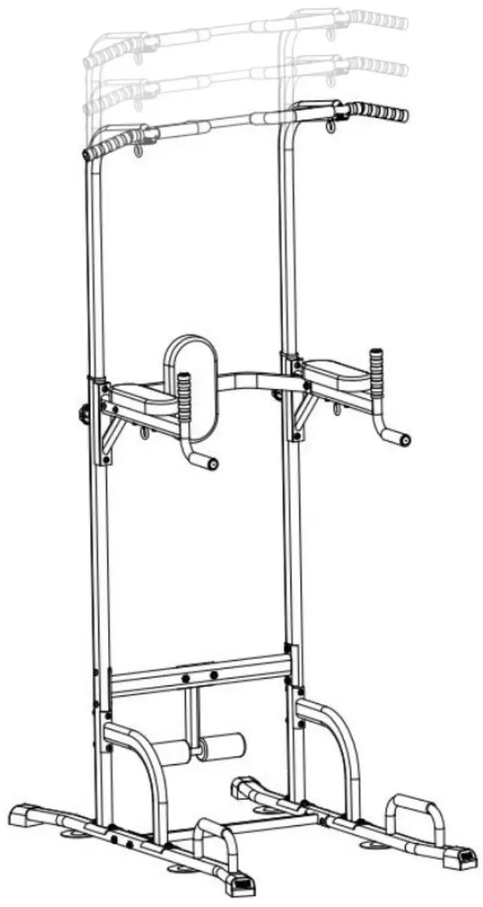 SPORTSTECH PT300 Chaise Romaine Power Tower Tour - STEP10