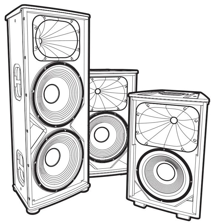 Yorkville EF10P Powered Full-Range Loudspeakers