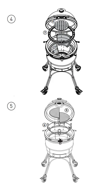KAMADO-JOE-KJ15042621-Charcoal-Grill-fig-5