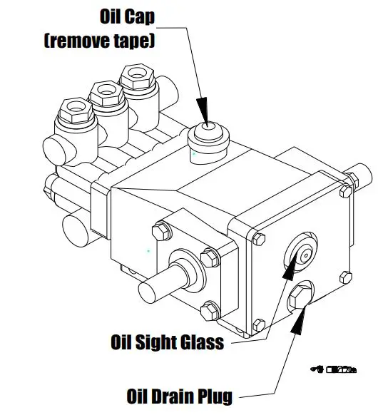 NORTHSTAR M157304S Cold Water Pressure Washer Owner’s Manual - Changing The Pump Oil