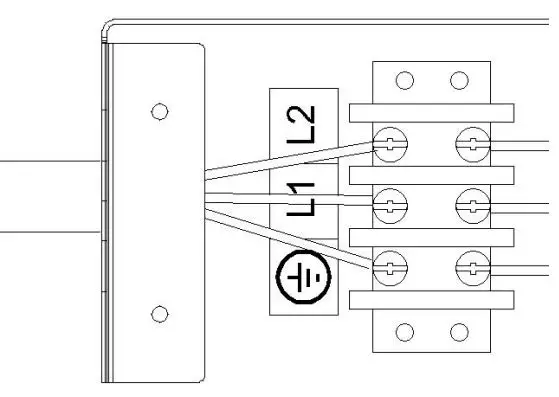 NORTHSTAR M157304S Cold Water Pressure Washer Owner’s Manual - Locate terminal block inside the electrical housing