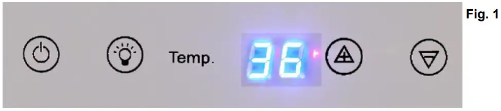 Whynter CBM 1060XLW Stainless Steel Commercial Beverage Merchandiser - FIGURE 2