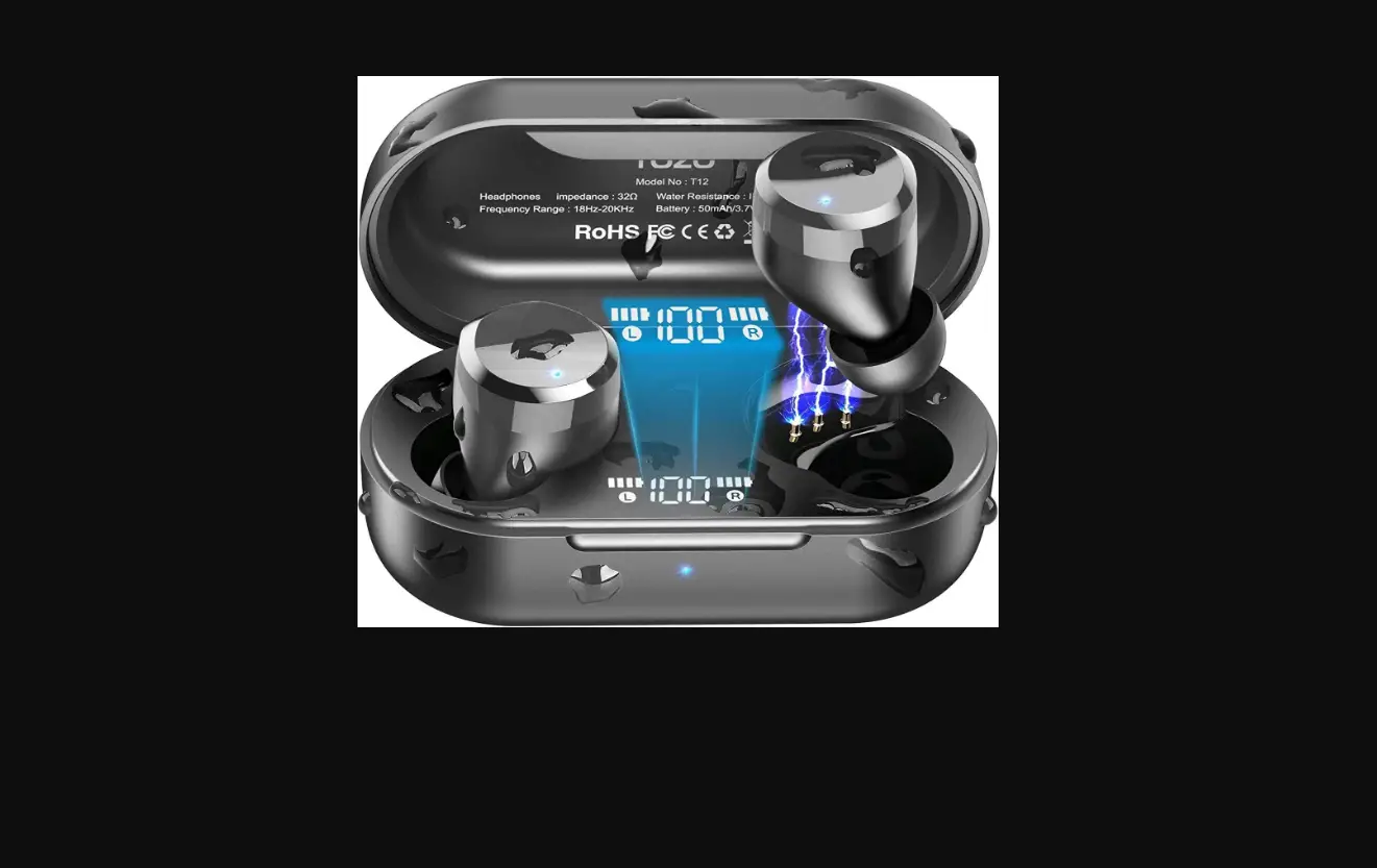 Tozo T12 Waterproof Wireless Earbuds User Manual Tozo T12 Waterproof Wireless Earbuds User Manual