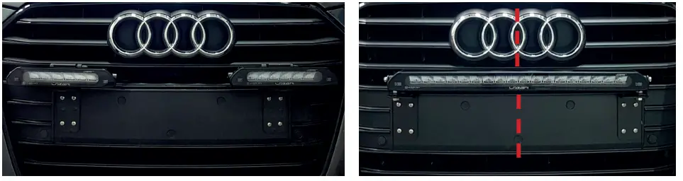 LAZER Licence Plate Mount 3