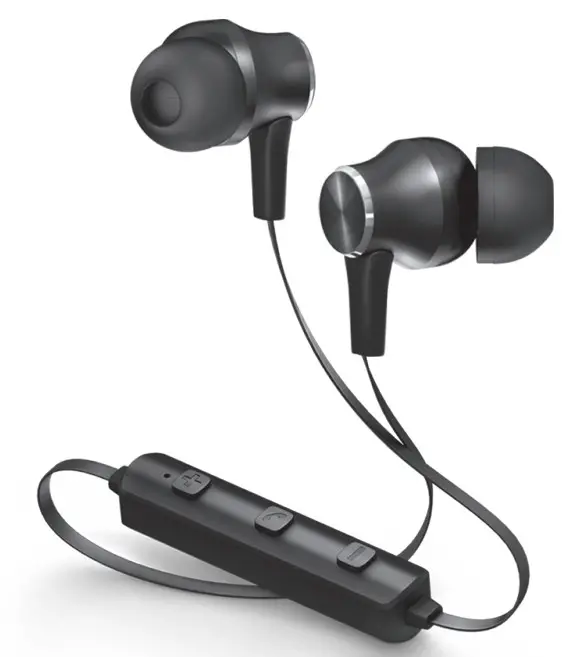 XTREME XBE9-0106 Titan Metal II Bluetooth Earbuds
