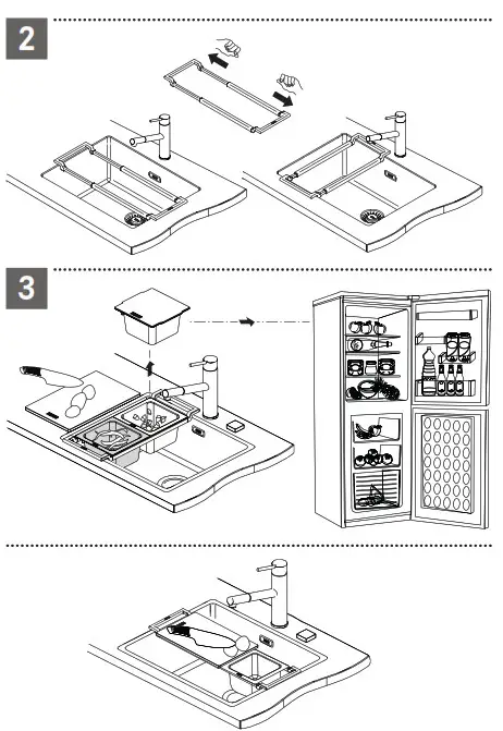 FRANKE ALL IN SET 5 Full Set Storage Box - fig8
