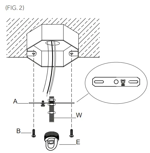 Signature Hardware 953462 Beringer Pendant Light Single Light - Fig 7