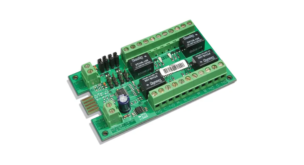 Crow Electronic Engineering 4 Outputs Relay Expander Board Output Module Instruction Manual