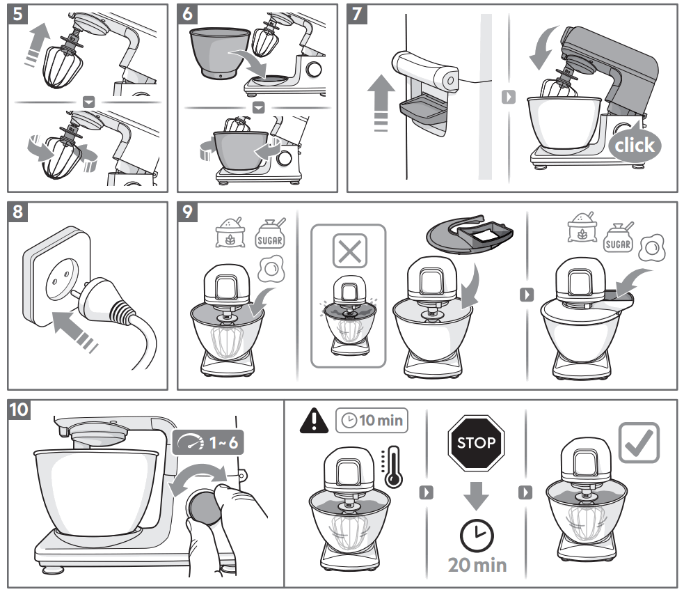 AEG KM5 1 4SRB Deli 5 Kitchen Machine - HOW1