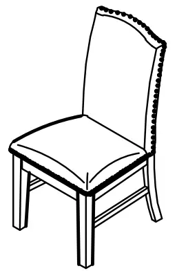 ASHLEY D776 01 Johnelle Dining Chair