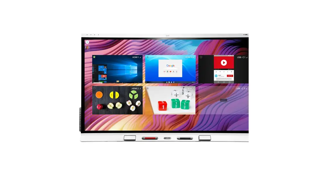 Smartboard Sbid-6265s-v3 65 Inch Interactive Screen Instruction Manual