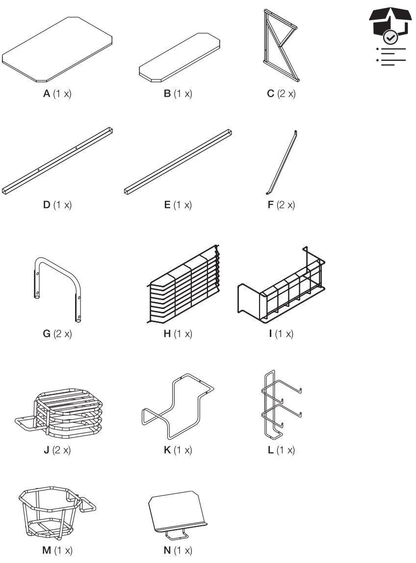 amazon basics B07QX2BYDH Gaming Computer Desk - fig