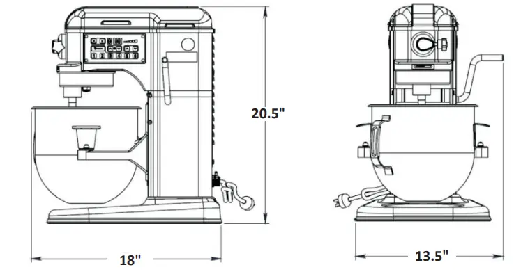 Estella-348EMIX8-Programmable-Bowl-Lift-Countertop-Mixer-FIG-2