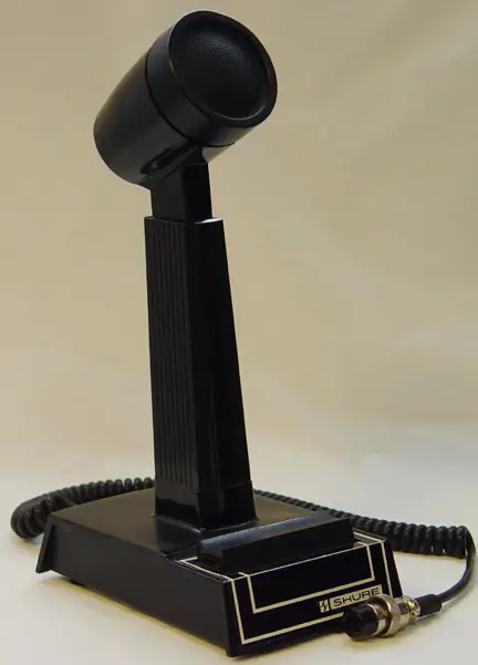 Shure 444d Megnetic Controled Fixed Microphone User Manual