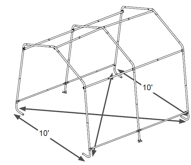 ShelterLogic 70733 10 x 10 x 8 Shed-in-a-Box-fig-11