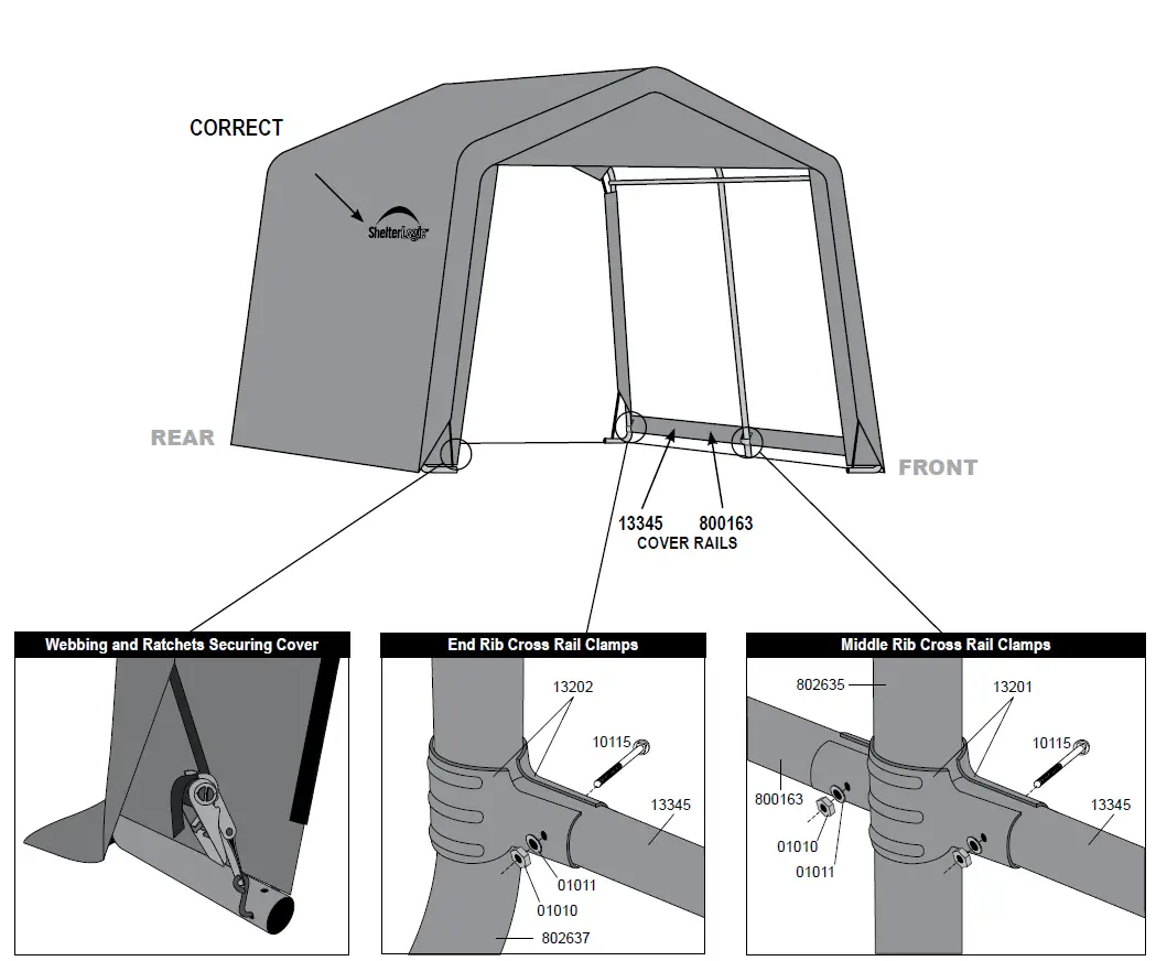 ShelterLogic 70733 10 x 10 x 8 Shed-in-a-Box-fig-15
