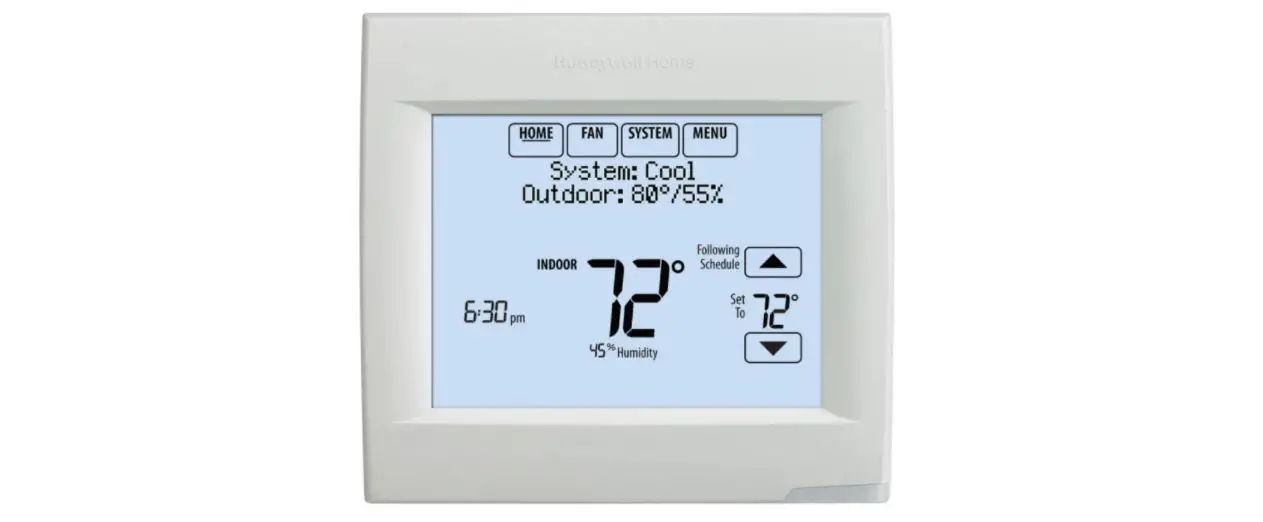 Honeywell Home Th321wf1001-u The Visionpro 8000 Wifi Thermostat User Manual