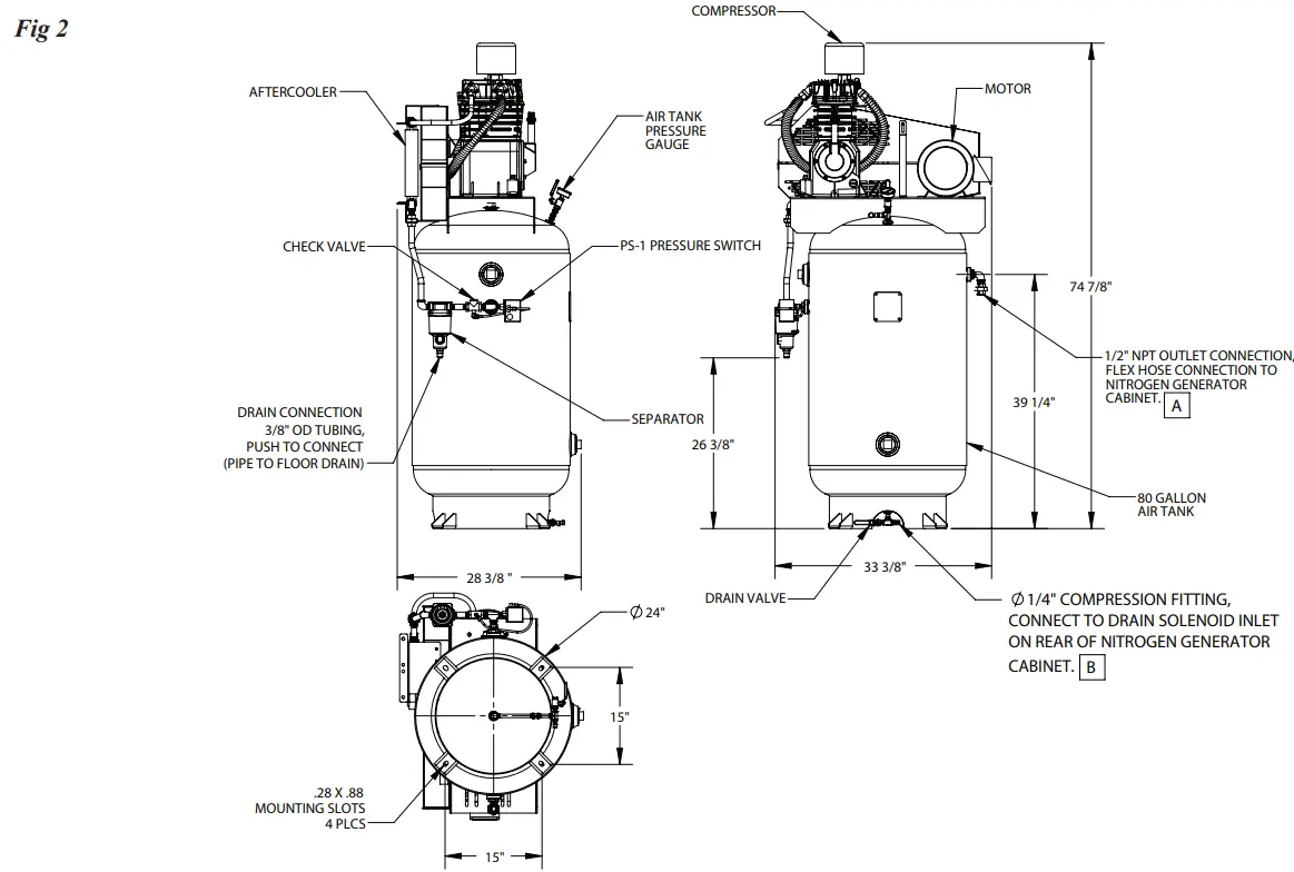 POTTER NGP 2200D M5 Nitrogen Generator - fig2