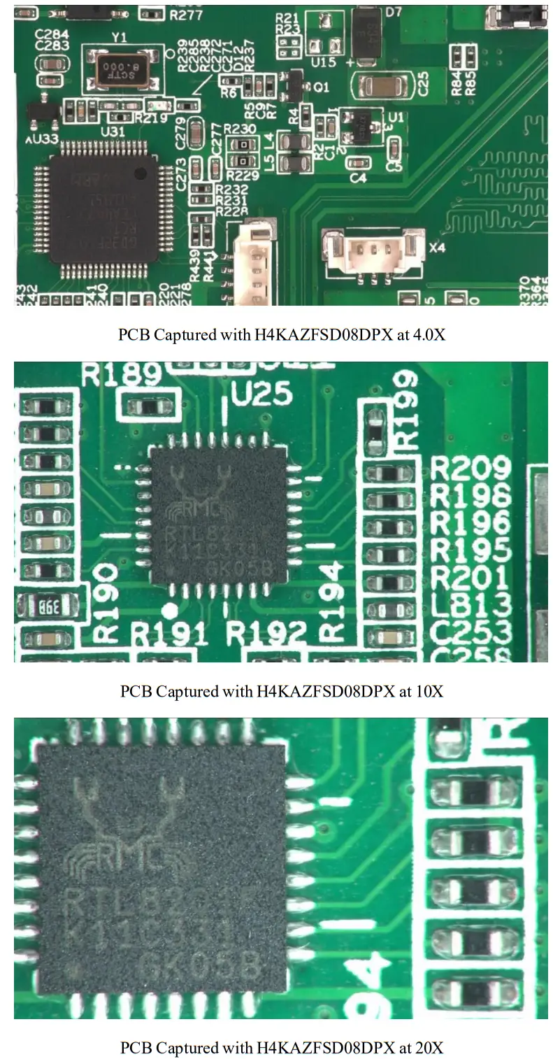 DeltaPix H4KAZFSD08DPX 20X motorized Zoom and Autofocus Digital Microscope - Images Captured1