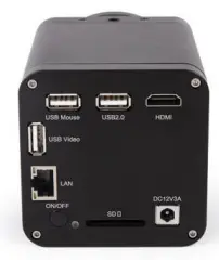 DeltaPix H4KAZFSD08DPX 20X motorized Zoom and Autofocus Digital Microscope - fig